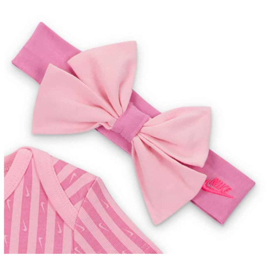 Nike Βρεφικό σετ Girls Bodysuit Set 3 pcs